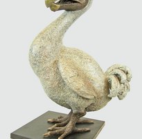 The Dodo Family Bronze Garden Sculpture